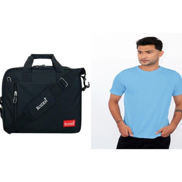 Laptop Bag & T-shirt (Combo)
