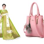 Saree and Bag (combo)