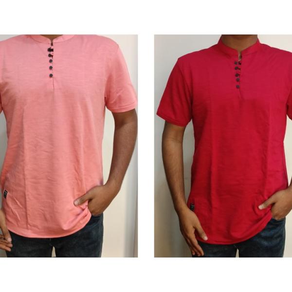 Men's Half Sleeve Plain T-Shirt
