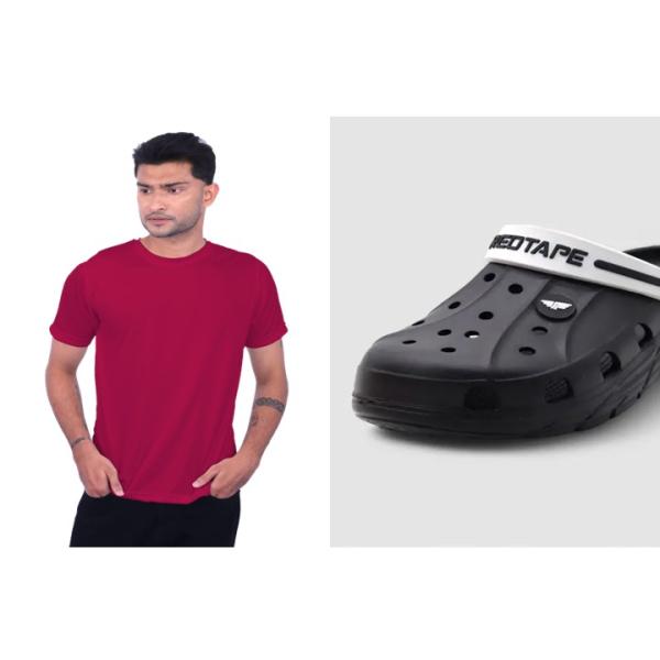 Tshirt & Footwear(COMBO)