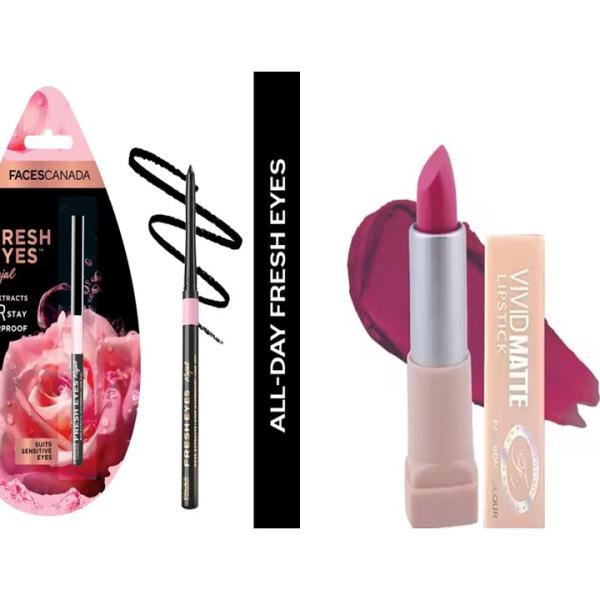 Eyeliner & Lipstick Combo