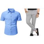 Half Shirt and Trousers Combo