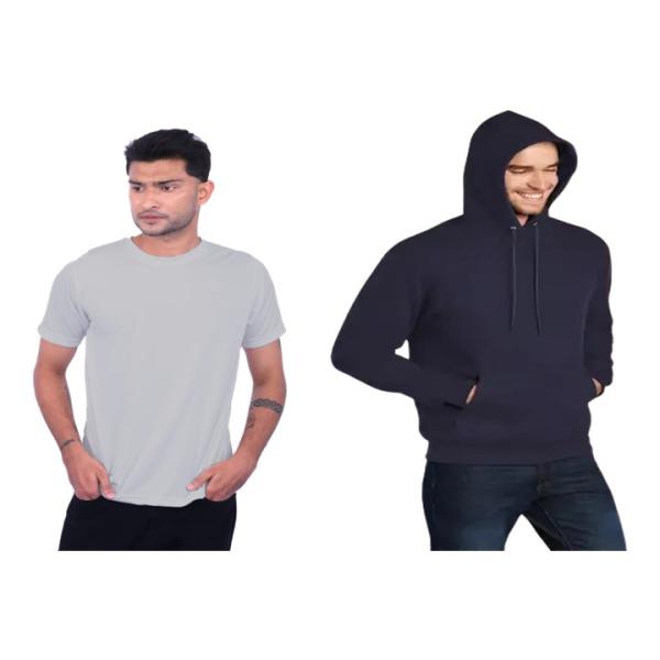 Men's Sweater t-Shirt Combo