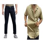 Men's Jeans & Shirt Combo