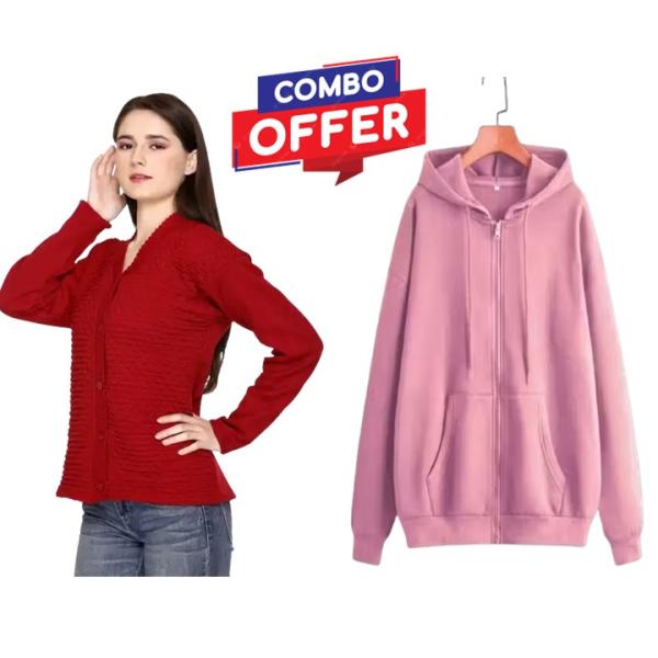 Combo Jacket And Sweater For Men And Women