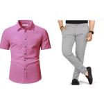 Half Shirt and Trousers Combo