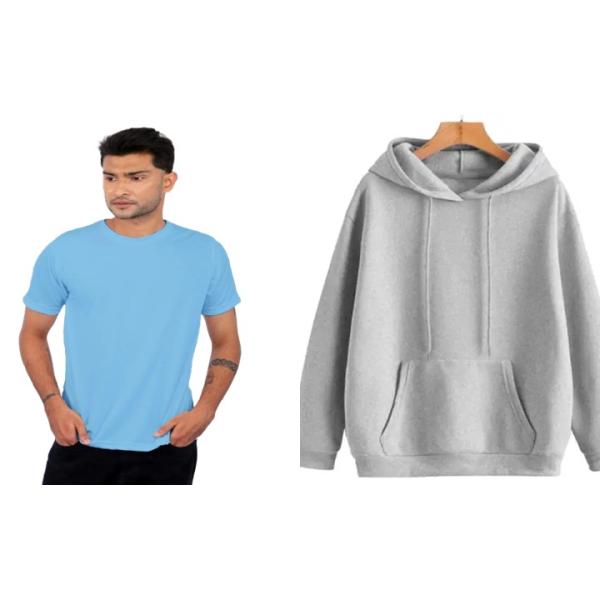 Men's Sweater t-Shirt Combo
