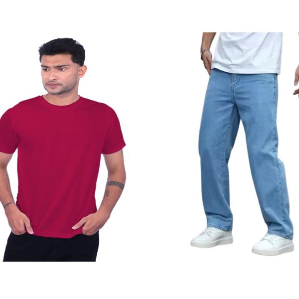 Tshirt & Jeans(Combo)