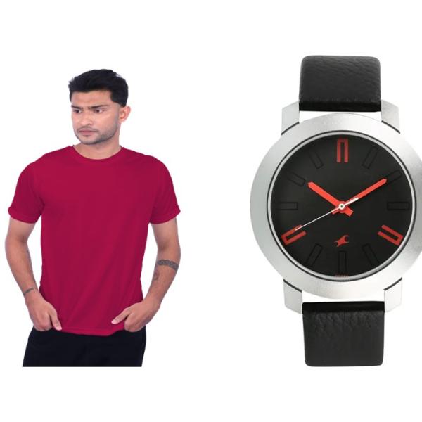 Tshirt & Men's Watch