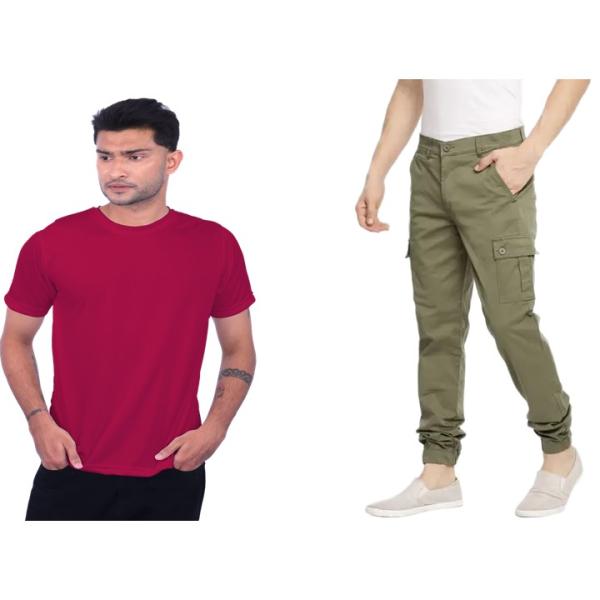 Tshirt & Cargo pant (Combo)