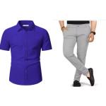 Half Shirt and Trousers Combo