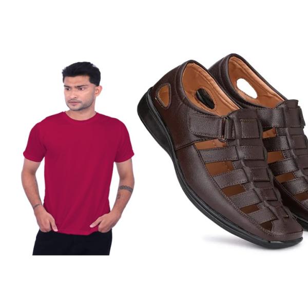 Tshirt & Footwear(COMBO)