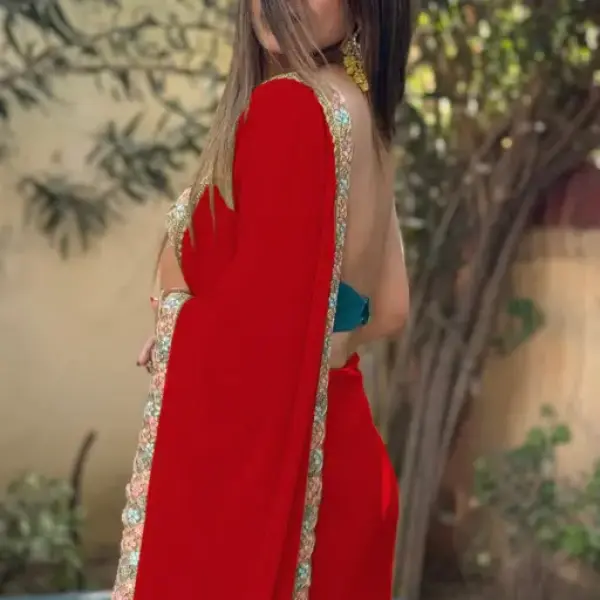 Women's Trending Georgette Saree