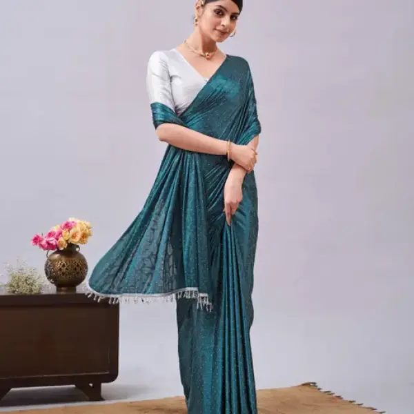 Women's Stone Work Saree