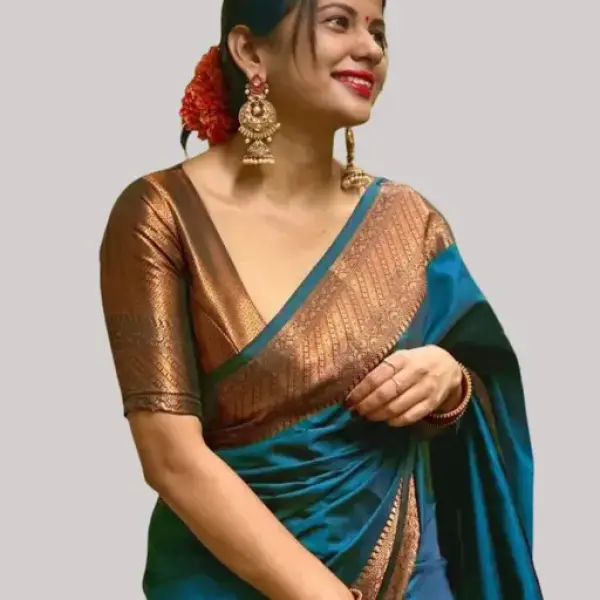 Kanjivaram Soft Pure Silk Banarasi Saree