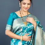 Embellished Jacquard Designer Banarasi silk Saree