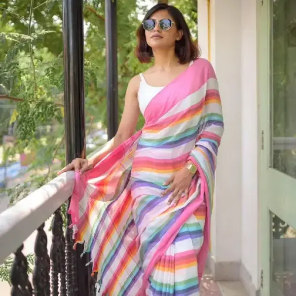 UNIQUE MUL COTTON SAREE