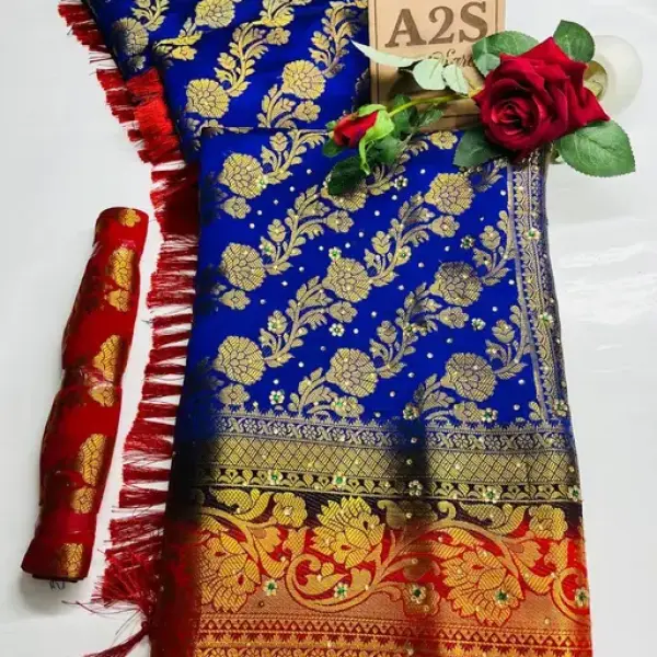 Women's Banarasi Balaton Silk Saree