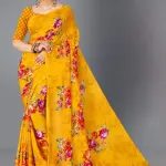  Dhyani Fashion Daily Wear georgette Saree