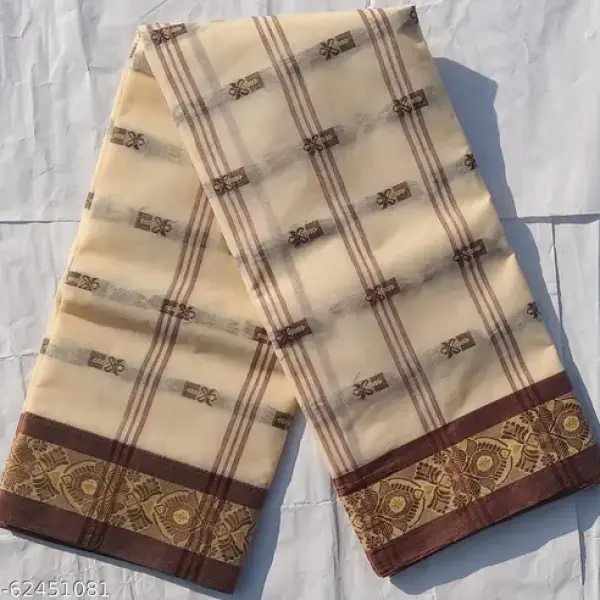  Women's Bengali Pure Cotton Saree