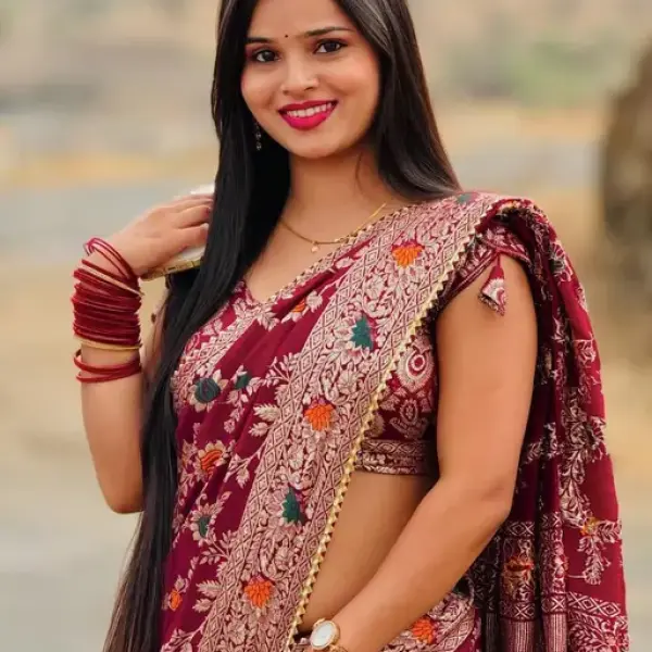  New Designer Jacquard Banarasi Silk Saree