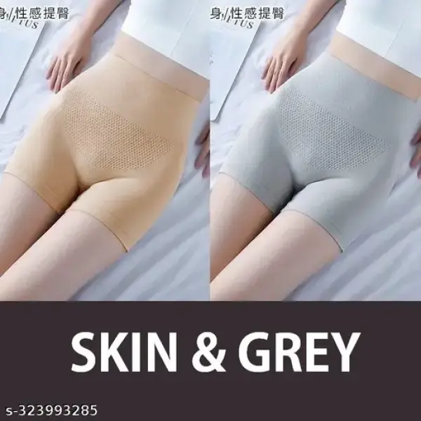 Nylon Spandex Seamless Tummy Control Briefs