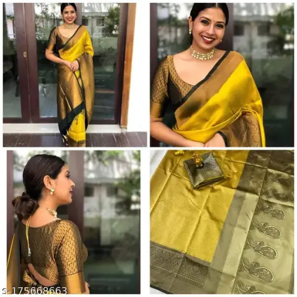 Original Sareeko Brand Premium Soft Silk Saree