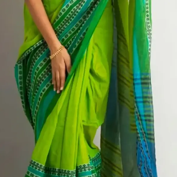 Women's cotton saree