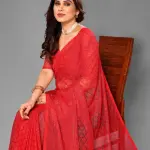  Designer Net Saree