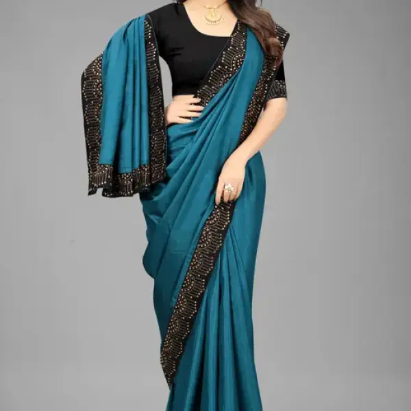 Hotfix saee,Diamond saree