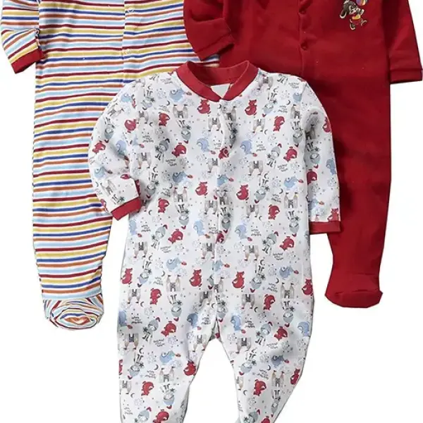 red Rompers