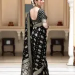  Woven BanarasiSilk Jacquard Saree