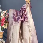  Embellished Jacquard Designer Banarasi silk Saree