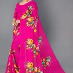 Dhyani Fashion Daily Wear georgette Saree