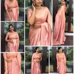 Soft Lichi Silk Saree, Beautiful Jacquard Rich Pallu Saree