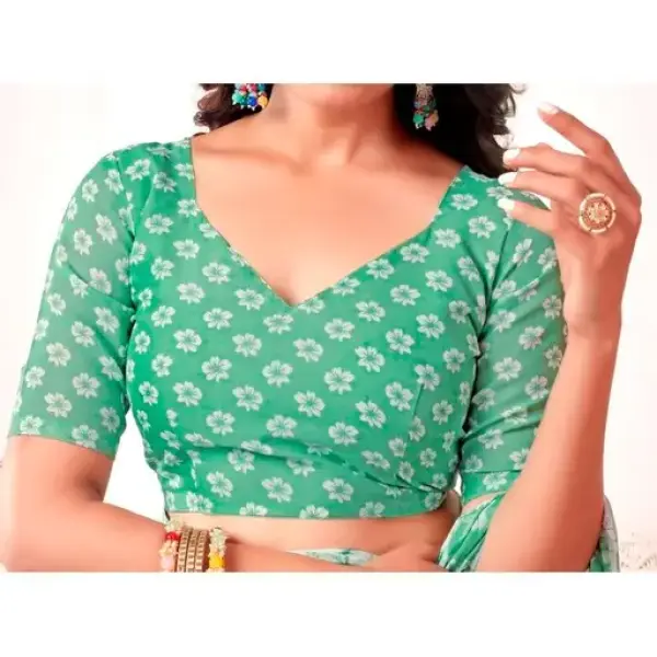  New Arrival Latest Georgette Printed Saree