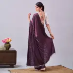 Women's Stone Work Saree