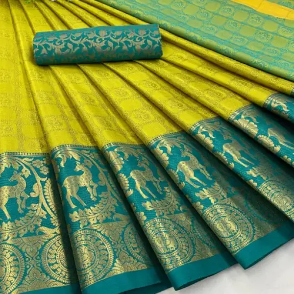 Cottonsilk saree for women