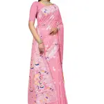 BROYAAR SHOP Jamdani Designer Cotton Blend Silk Saree
