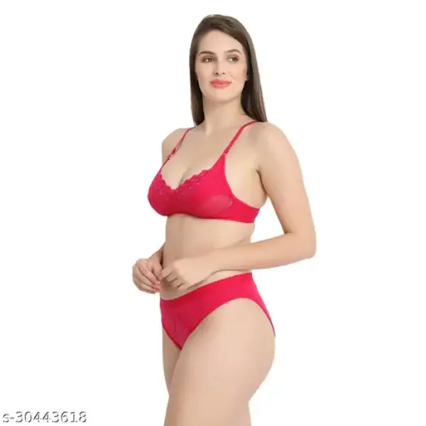 Multicolor Cotton Lingerie Set
