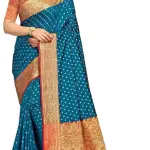  Banarasi Banarasi Silk Green Jacquard Saree