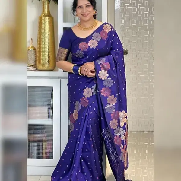  flower looking saree