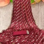 Women's lehriya saree