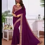  Party Wear Chiffon Saree