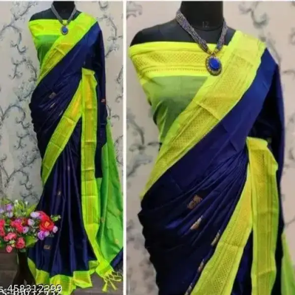  Traditional Pathani Silk Saree