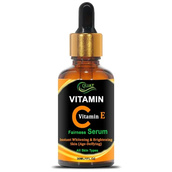 QUAT improved vitamin C Facial serum- For Anti Aging & Smoothening & Brightening Face  (30 ml)