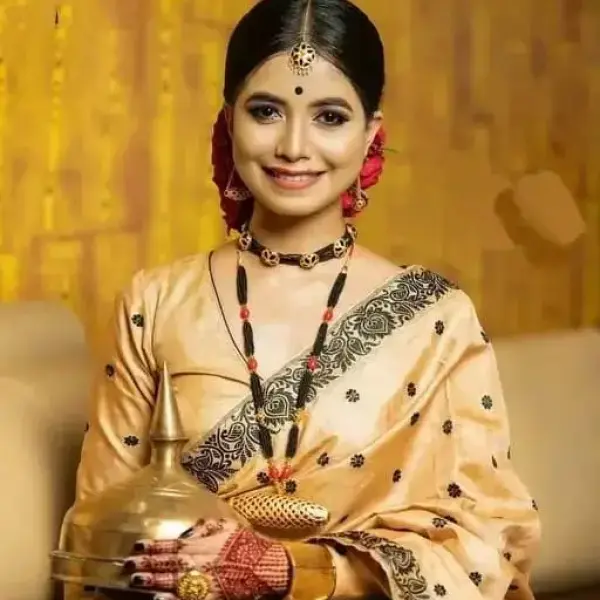  Mix POLY Mekhela Sador Assamese MEKHELA SADOR MEKLA CHADAR JURA MEKEHLA