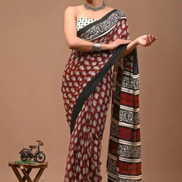 Women's PURE COTTON Saree