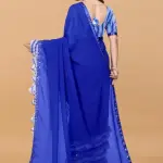 Women's ruffle saree
