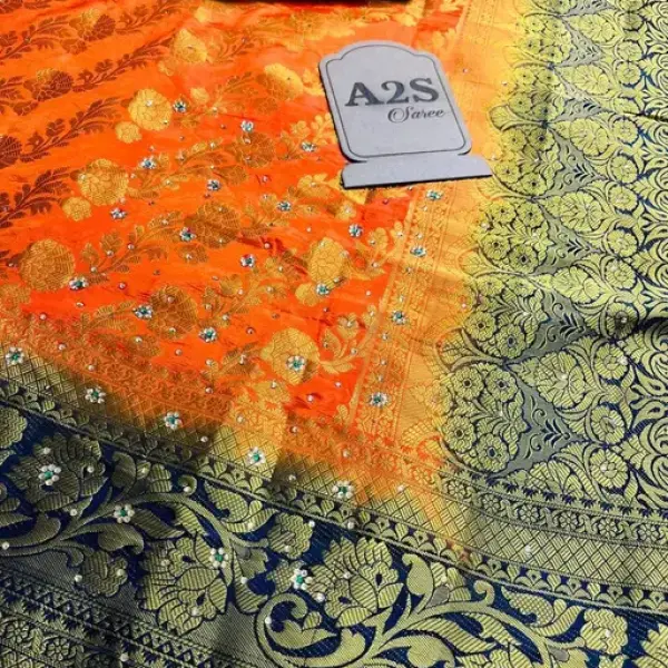 Women's Banarasi Balaton Silk Saree